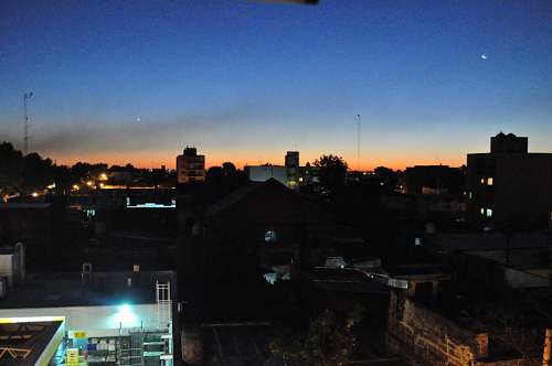freejpg Atardecer en la ciudad