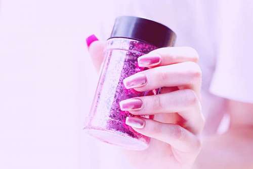 salon Esmaltado rosa 