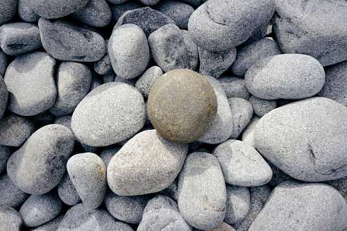 rocoso Fondo de rocas redondas lisas