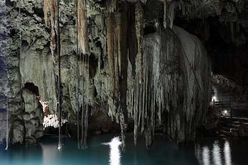 mexico Cenote en Yucatan, Mexico