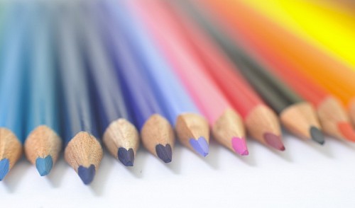 educacion Arte con Lapices de Colores