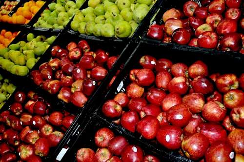 supermercado, comercio, fruta, frutas, venta, manz
