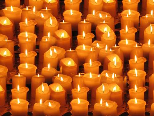 velo religioso Velas