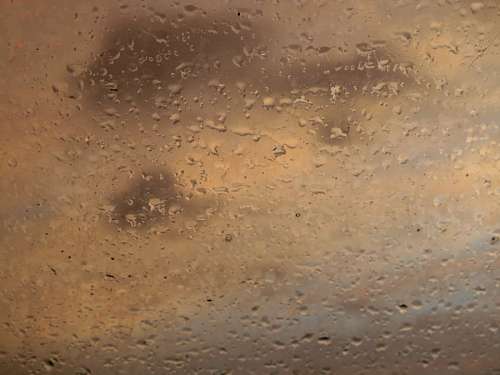 Gotas de lluvia en la ventana