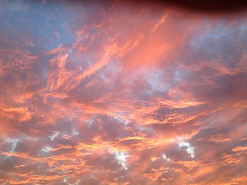 rojizo Atardecer
