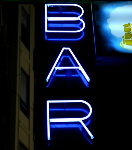 letrero Cartel de bar