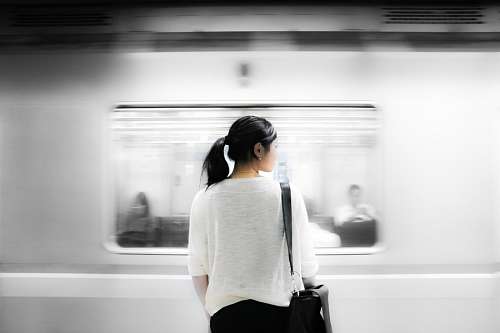 japones Esperando el subte