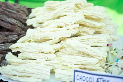 chocolate Chocolate blanco listo para vender en el mercado