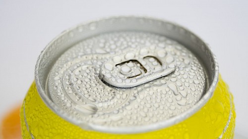heladas Lata de cerveza
