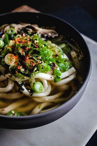 aislado Sopa Ramen con fideos