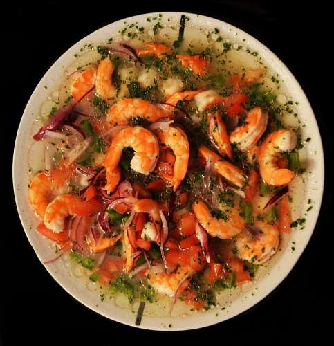shri Ensalada de camarones
