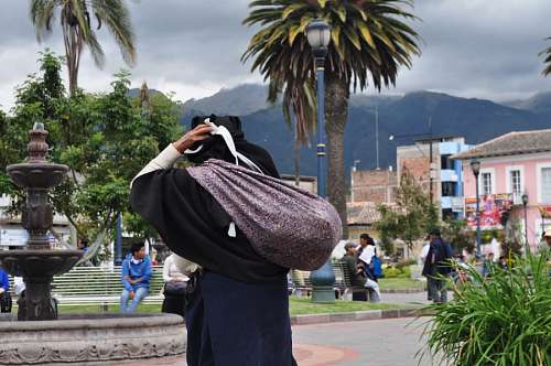 anciano Otavalo, Ecuador
