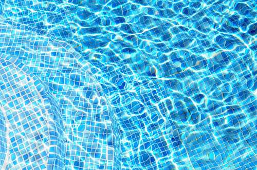 piscina piscina, pileta, agua, reflejo, fondo, verano, cri