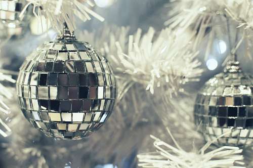 festejo Adorno navideño Blanco