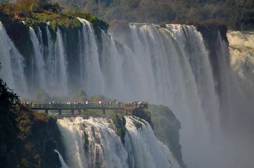 cataratas del iguazu Catarata del Iguazu al lado brasileño