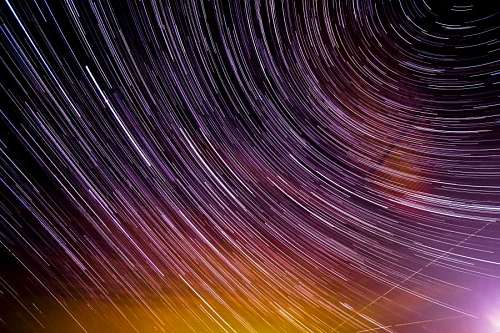 astronomia Fondo de estrellas en movimiento en el cielo nocturno