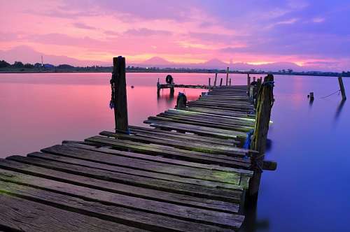 nadar tranquilo Muelle