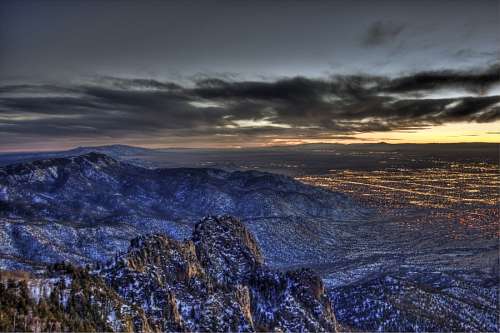 Atardecer en Albuquerque
