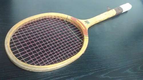 raqueta de tenis raqueta antigua de tenis