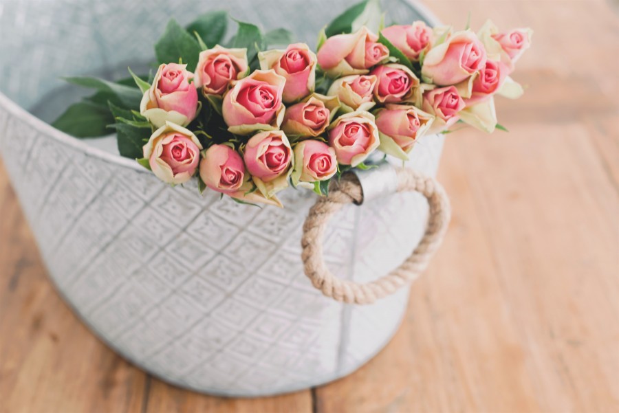rosas, ramo, decoracion, interior, rosa, flores, primavera, fondos de pantalla hd, fondos de pantalla 4k
