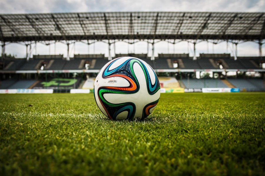 pelota, estadio, futbol, campo, juego, deportes, nadie, soccer, balon, 