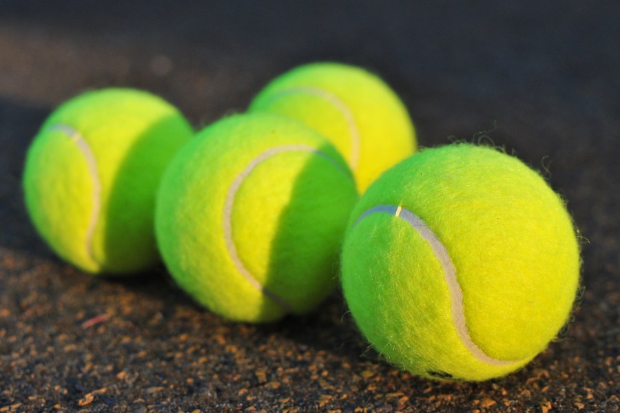 pelota, pelotas, tenis, cuatro, color, verde, esfera, juego, deportes, paddle, objeto, bola, bolas, 