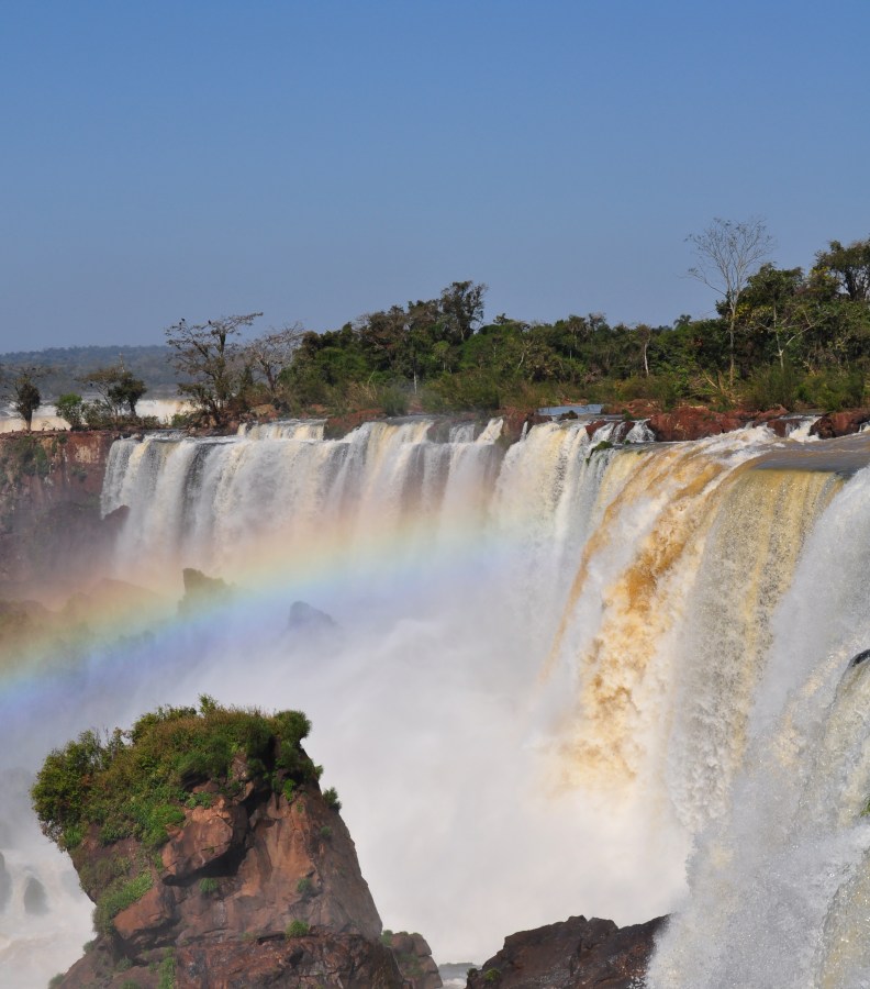 Argentina, Misiones, Cataratas, Iguazu, Parque Nacional, Cataratas del Iguazu, Brasil, Cascada, Caida, Agua, Selva, Maravilla, Mundo, Lugar turistico, Turismo, Arcoiris,