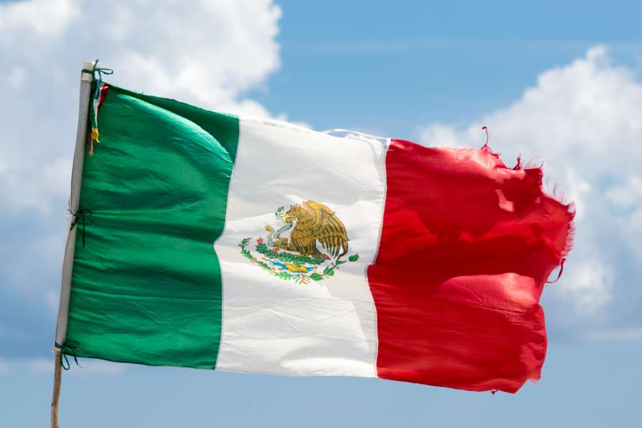 bandera, mexico, mexicano, america, cielo, azul, dia, viendo, detalle, cultura, simbolo, aguila, bandera de mexico, bandera mexicana, 
