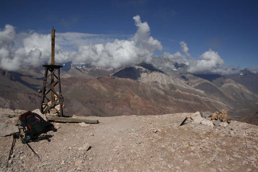 montaña, mendoza, argentina, paisaje, andes, dia, cielo, cumbre, 