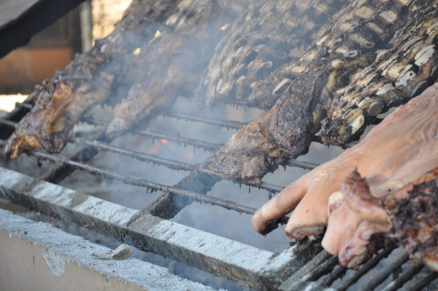 Asado,Asador,Parrilla,Comida Tipica,Tradicion,Campo,Carne,Costillar,Costillas,BrasasCocido,Caliente,Grasa