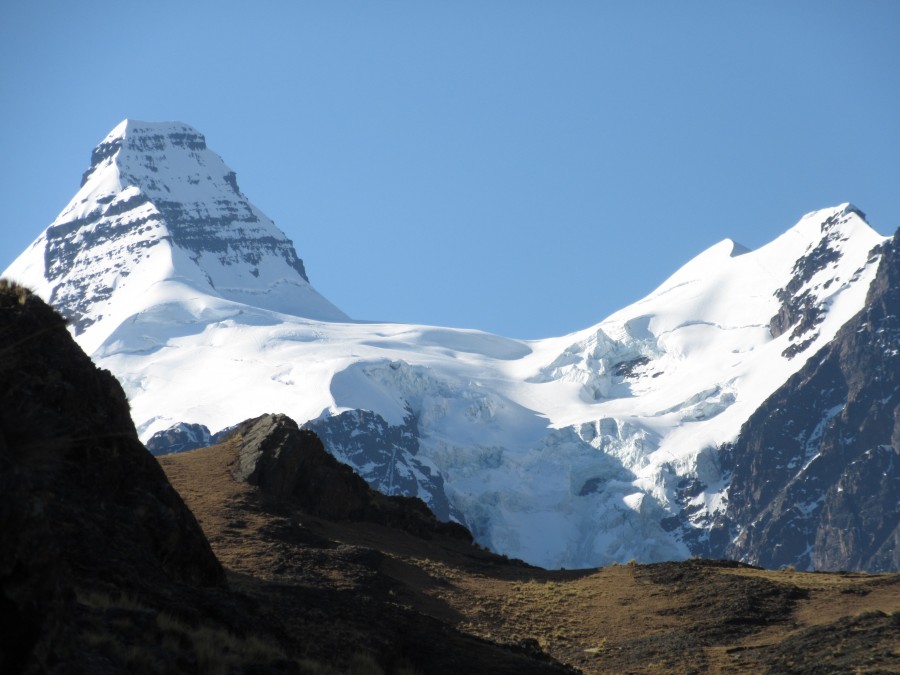 condorini, bolivia, paisaje, america del sur, nieve, andes, 