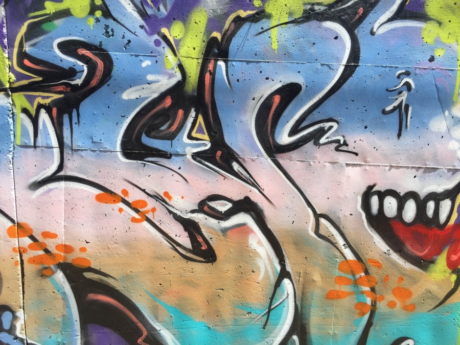 Graffiti, paredes, color, colorido, arte, urbano, nadie, 