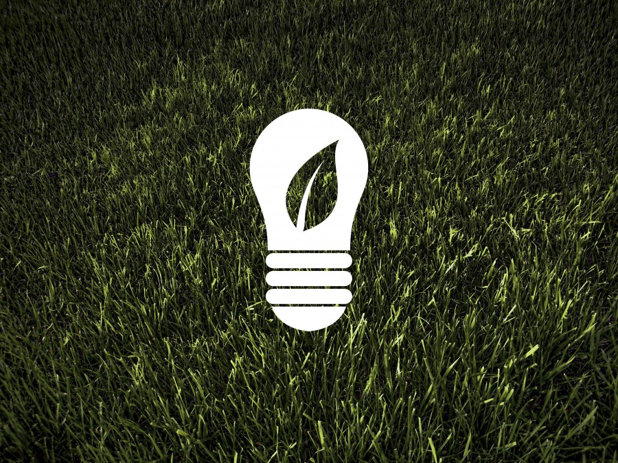 ecología, medio ambiente, reciclaje, sustentabilidad, residuos,bombilla, simbolo, 