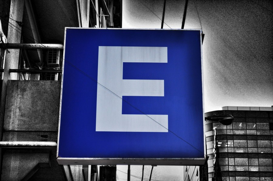 Buenos Aires, Urbano, Estacionamiento, Parking, Blanco y Negro, B&W, 