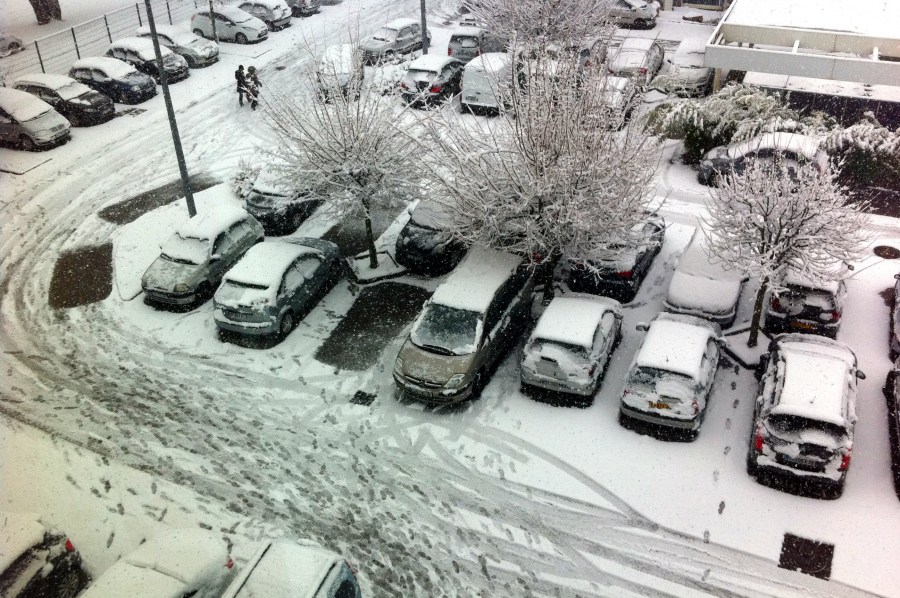 nieve, auto, coche, carro, autos, coches, nevado, invierno, vista de arriba, calle, clima, blanco, fondo, background, 