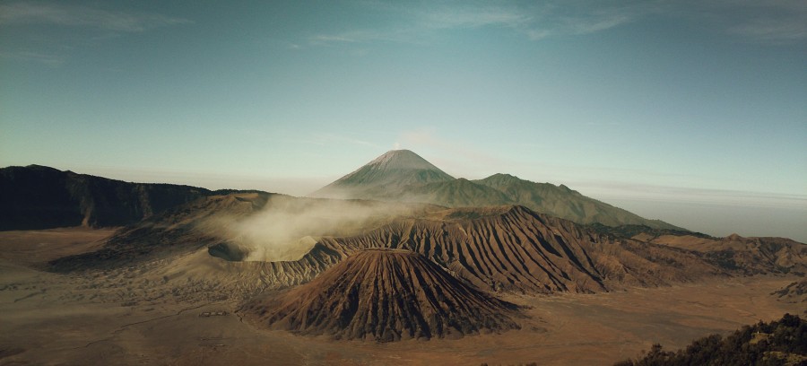 paisaje, desierto, arido, geiser, vapor, nadie, naturaleza, dia, caliente, calor, 