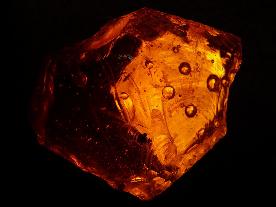 ambar, cristal, roca, piedra, fondo negro, geologia, mineral, 