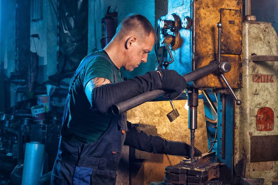 acero, trabajo, industria, metal, fábrica, trabajador, industrial, hombre, trabajo, fabricación, fuego, seguridad, artesanía, color, llama