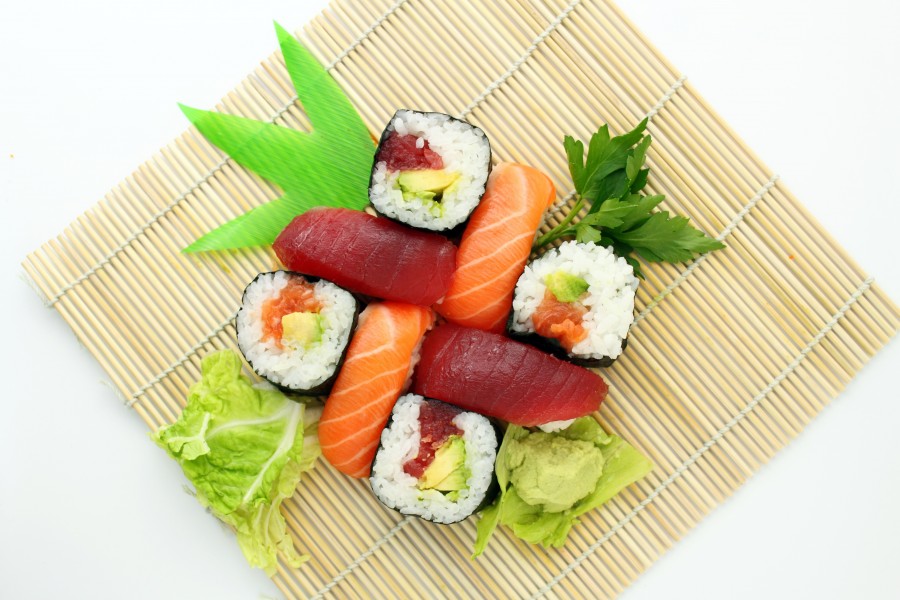 comidas, sushi, plato, gourmet, pescado, alimento, japones, japon, oriental, nori, popular, almuerzo, cena, comida marina, arroz, sashimi, americano, asia, maki, salmon, variedad, 