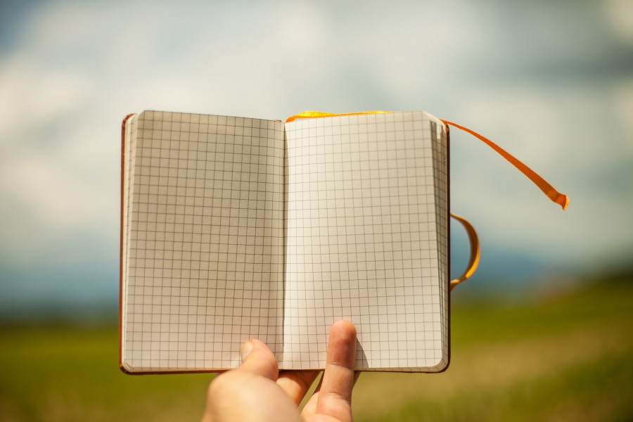 anotador, cuaderno, libreta, notepad, agenda, cuadriculado, blanco, 