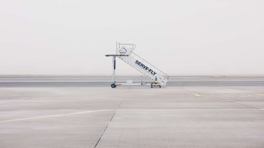 viaje,aeropuerto,escalera,concepto,nadie,pista de aterrizaje,