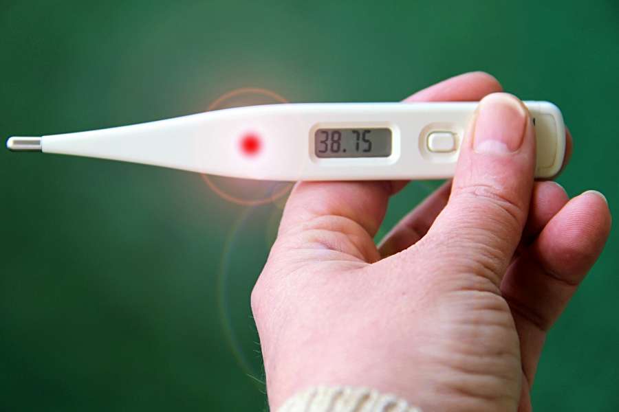termometro, medicina, enfermedad, temperatura, salud, fiebre, blanco, medica, cuidado, digital, aislado, saludable, medición, equipo, instrumento, gripe, 
