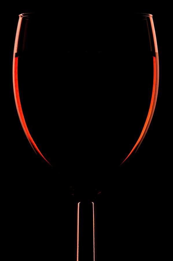 silueta, copa, vino tinto, bebida, vino, primer plano, fondo negro, cristal, bebida alcoholica, 