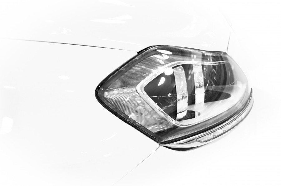faro, farol, auto, optica, blanco, iluminacion, cristal, moderno, diseño, 