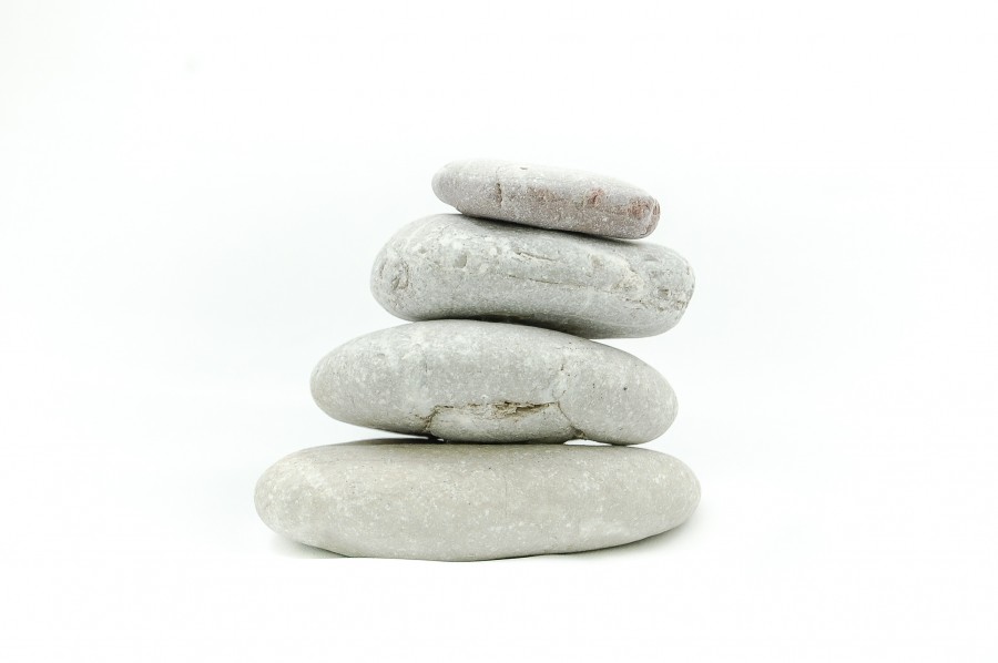 roca, rocas, piedra, pidras, pila, equilibrio, zen, serenidad, fondo blanco, concepto, 
