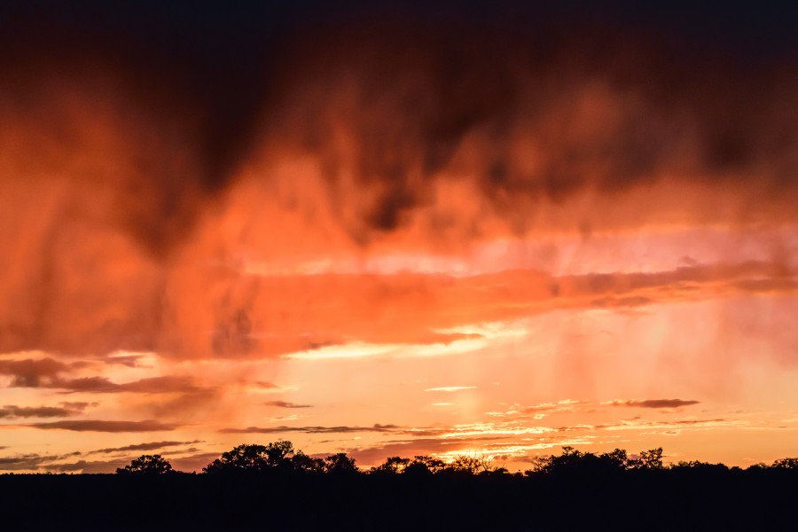 paisaje, atardecer, ocaso, puesta de sol, cielo, naranja, nubes, 