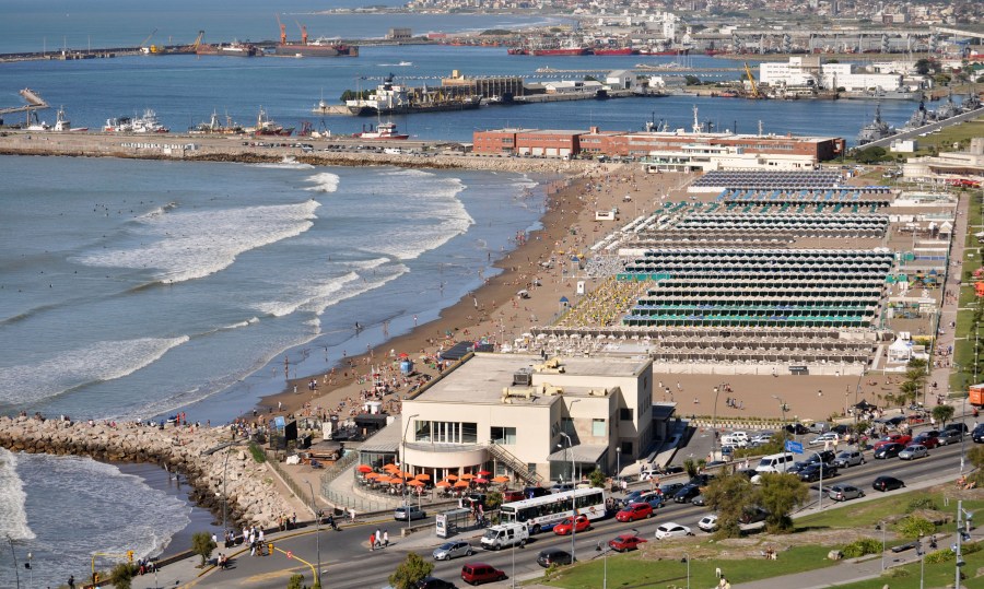 Mar del Plata, Buenos Aires, Argentina, Playa Grande, Playa, 