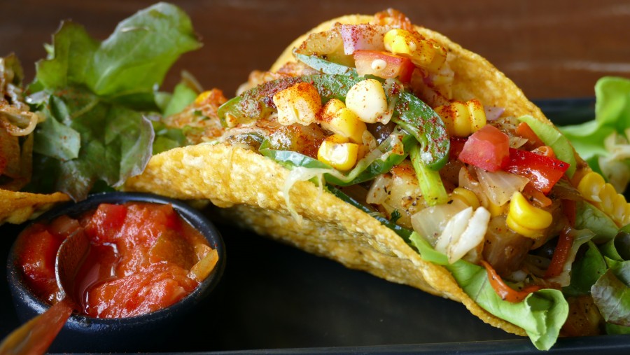 comida mexicana, comidas, mexico, taco, tortilla, guacamole, salsa picante, pico de gallo