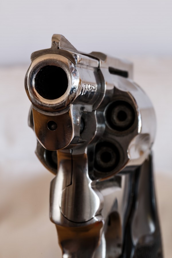 arma, revolver, peligro, metales, apuntar, apuntando, 