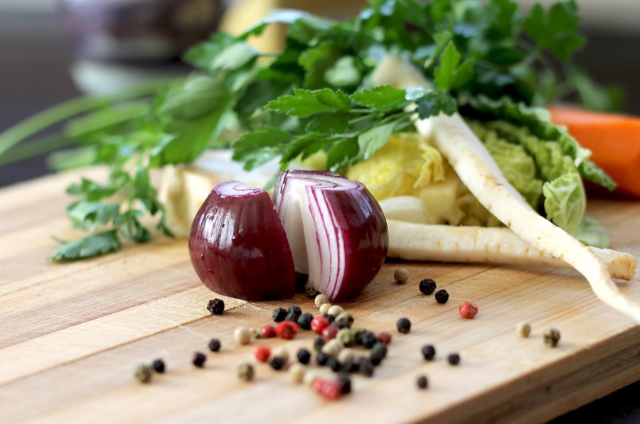 tabla, interior, cocina, cebolla, pimienta, apio, verdura, verduras, comidas, cocinar, saludable, 